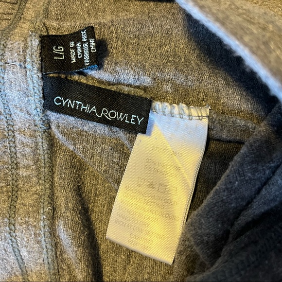 Women’s Lounge Pyjama Pants Yoga Sleepwear Viscose/Spandex Cynthia Rowley Large - Picture 3 of 4